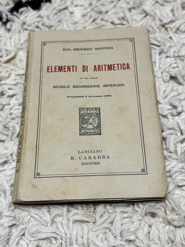 Vecchio libro del - libro, 1930
