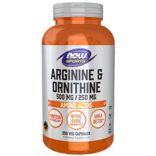 Arginina ornitina 500 - ornitina, mg