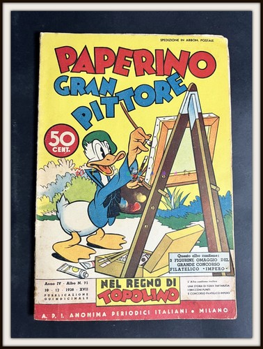 Paperino gran pittore - gran,