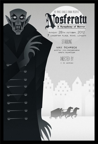 Nosferatu poster film - nosferatu, silent