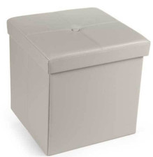 Pouf contenitore poggiapiedi - contenitore,