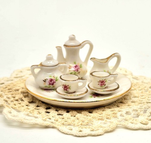 Set tè vintage vittoriano - set, da