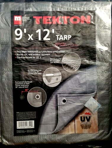 9x12 tarp tekton standard - 9x12,