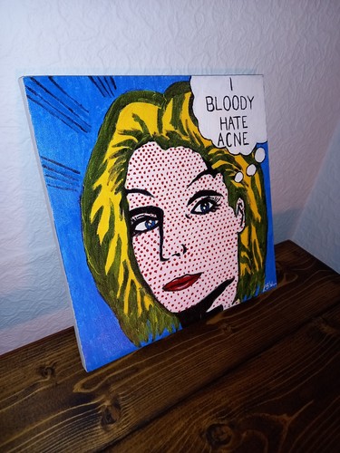 Pittura pop art stile