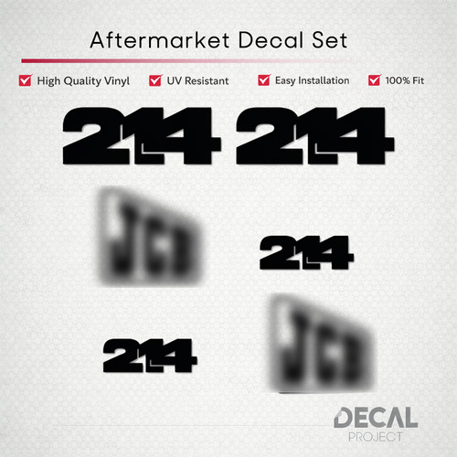 Set decalcomanie aftermarket