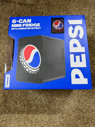Pepsi can mini fridge - pepsi, 6-can