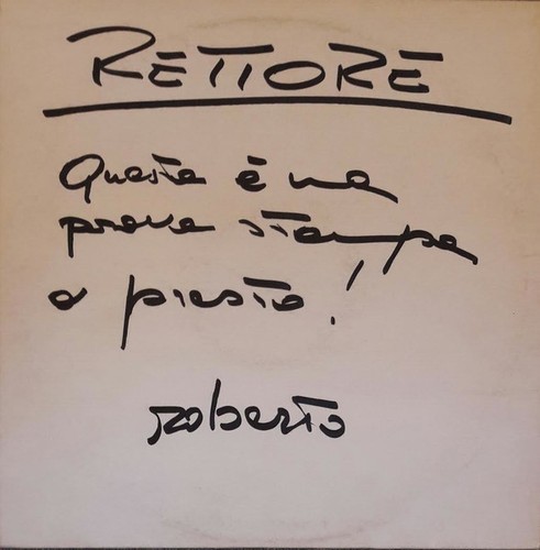Rettore kamikaze rock n roll - rettore,