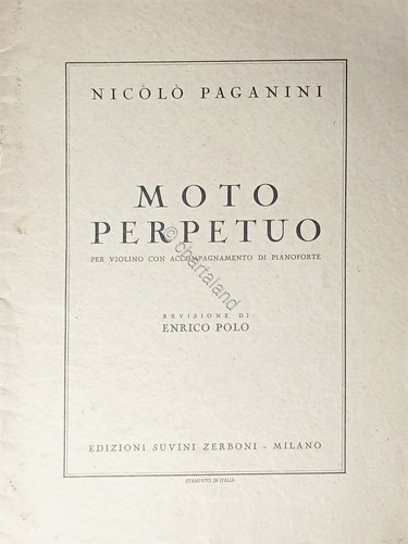 Spartiti paganini moto - -,