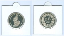 Svizzera 2 Franchi PP Da KMS