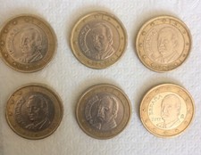 Moneta Rara 1 Euro ESPANA 2001