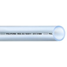Tubo PVC resistente agli alimenti tubo acqua trasparente POLYFORM