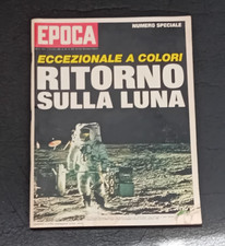 Rivista settimanale EPOCA TEMPO KOLOSSAL VIE NUOVE SBARCO SULLA LUNA ANNI 60-70