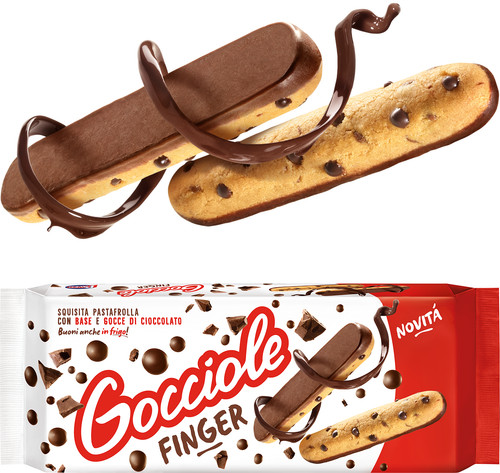 Gocciole finger biscotti con - biscotti,