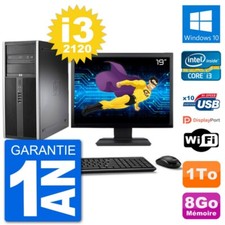 PC Tour HP 8200 Ecran 19"