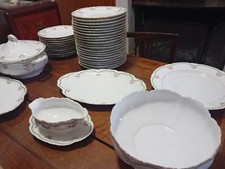 RICHARD GINORI  SERVIZIO PIATTI  ANNI 30-40  NUMERATI -38  pezzi