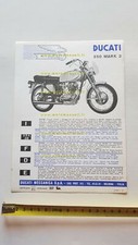 Ducati 250 Mark 3 1966 depliant moto originale brochure 