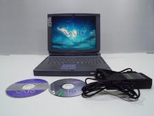 Notebook portatile Sony Vaio PCG-777/BP 12,1" MMX Pentium Windows 98 retrò vintage