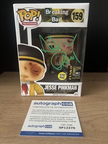 Aaron paul signed breaking bad - signed,