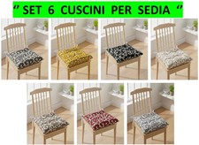 Set cuscini per sedie - 6, cucina