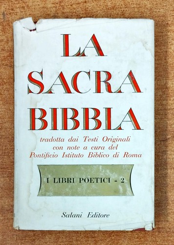 Sacra bibbia pontificio - sacra,