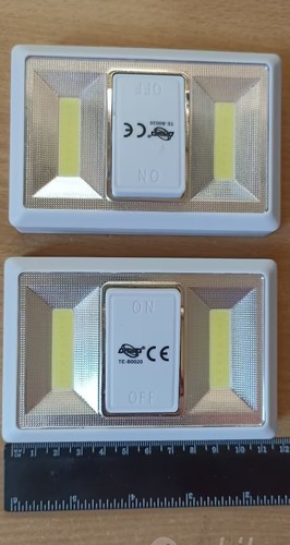 Coppia luci led adesive - led,