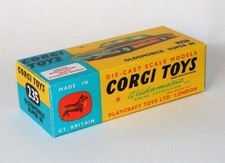 Corgi toys boîte box repro