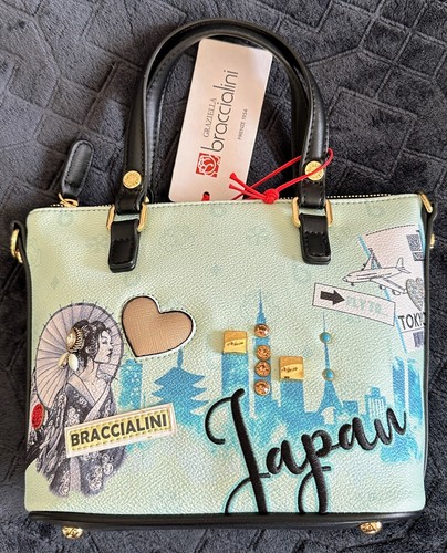 Braccialini borsa cartoline - braccialini,