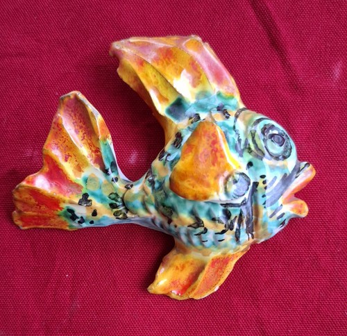 Pesce ceramica vma vittoria - pesce,