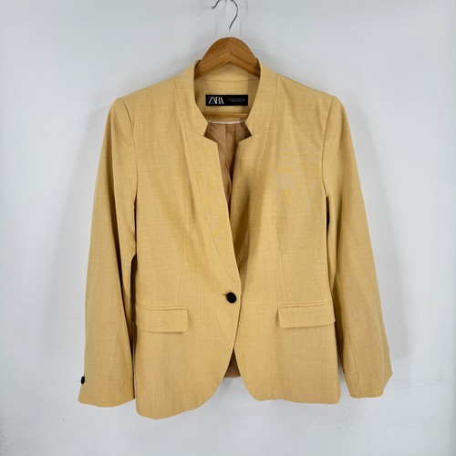 Blazer zara giallo taglia - giallo, 12
