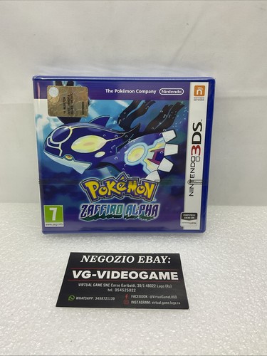Pokemon zaffiro alpha - zaffiro, nintendo