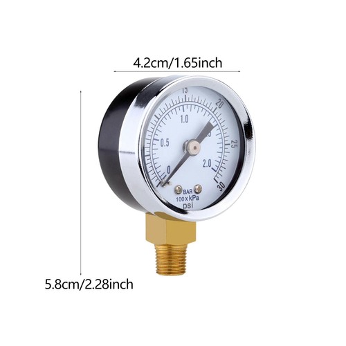 Gauge manometro mini dial - manometro,