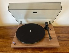 Pro-Ject T1 Phono SB Giradischi Noce MDF Base Piatto Vetro Ortofon OM5