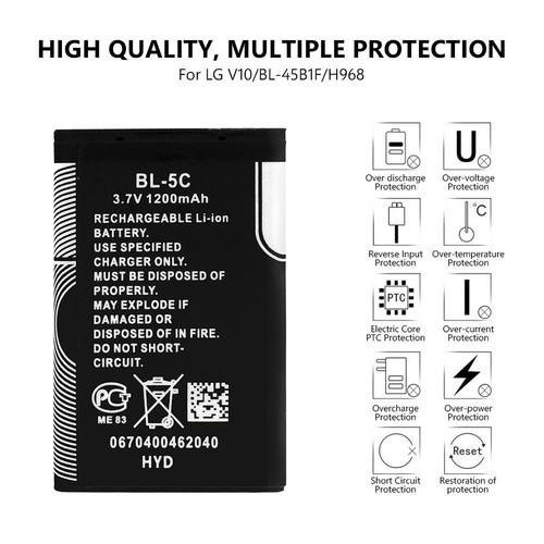 Batteria 1200mah per - batteria,