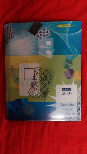 2006 tessere filateliche nr - 2006,