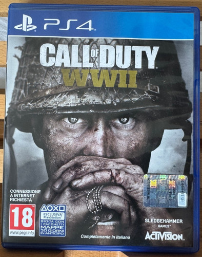 Call duty wwii - ps4, usato
