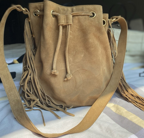 Borsa chanel scamosciata - chanel,