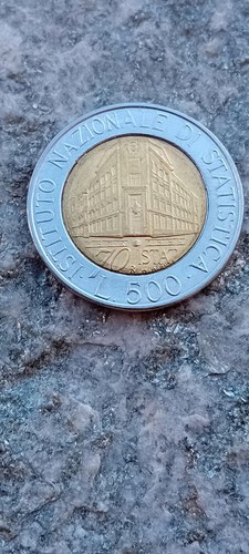 Moneta 500 lire - moneta,
