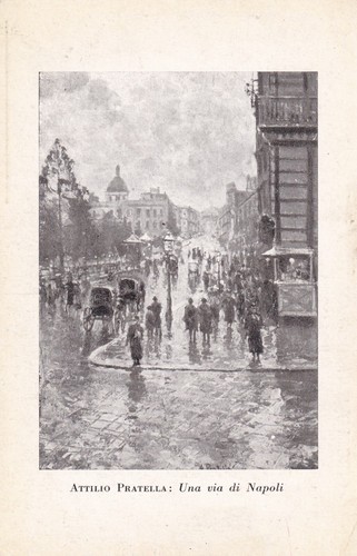 Cartolina napoli attilio - cartolina, di