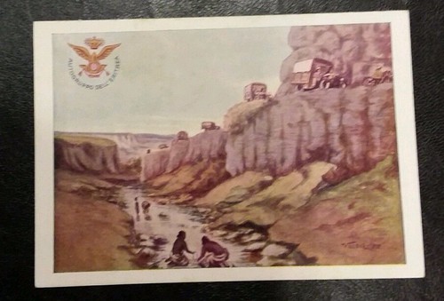 Cartolina militare autogruppo - cartolina,