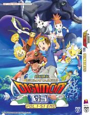 ANIME DIGIMON TAMERS 03 COMPLETE TV SERIES VOL.1-51 END DVD ENG DUB REGION ALL