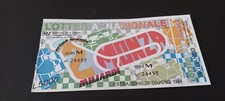 BIGLIETTO LOTTERIA NAZIONALE