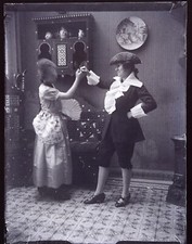 Deux Femmes Travestito Costumi