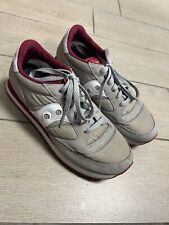 Saucony Jazz Original Scarpe da Ginnastica per Donna - Grigio/Fucsia, EU 38