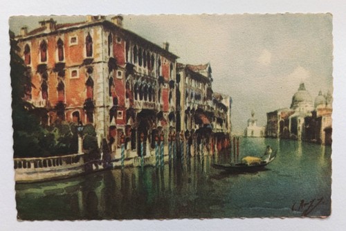 Cartolina anni venezia - cartolina,
