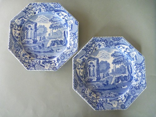 Piatto ottagonale italiano