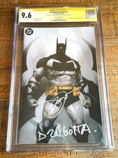 ABSOLUTE BATMAN #1 CGC SS 9.6 FIRMATO SCOTT SNYDER & DRAGOTTA VARIANTE MEGACON