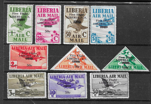 Liberia 1942 sovrastampe - 1942,,