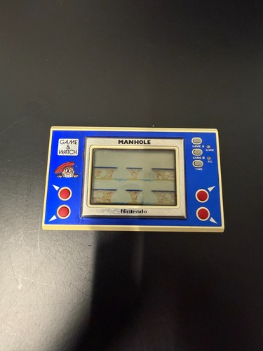 Nintendo game watch manhole - &,