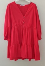 Vestitino Zara Taglia S Colore Rosso/Corallo Nuovo Bellissimo 