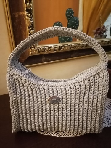 Borsa donna lavorata - borsa, mano